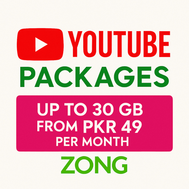 Zong Youtube Package